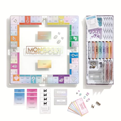 Monopoly Aura Edition Juego de Mesa para 2-6 Jugadores miniatura 1