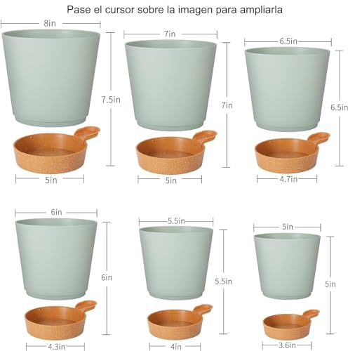 Opiniones de Macetas de plastico los mejores 10. 6 Opiniones de Macetas de plastico los mejores 10. 4