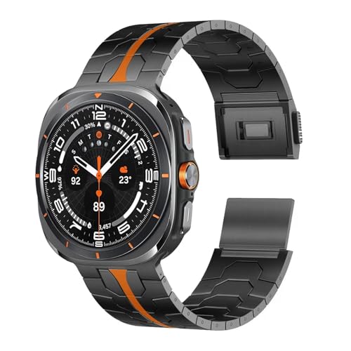 Bracelet Samsung Watch Ultra 47MM en acier inoxydable anti-espace pour remplacer le silicone