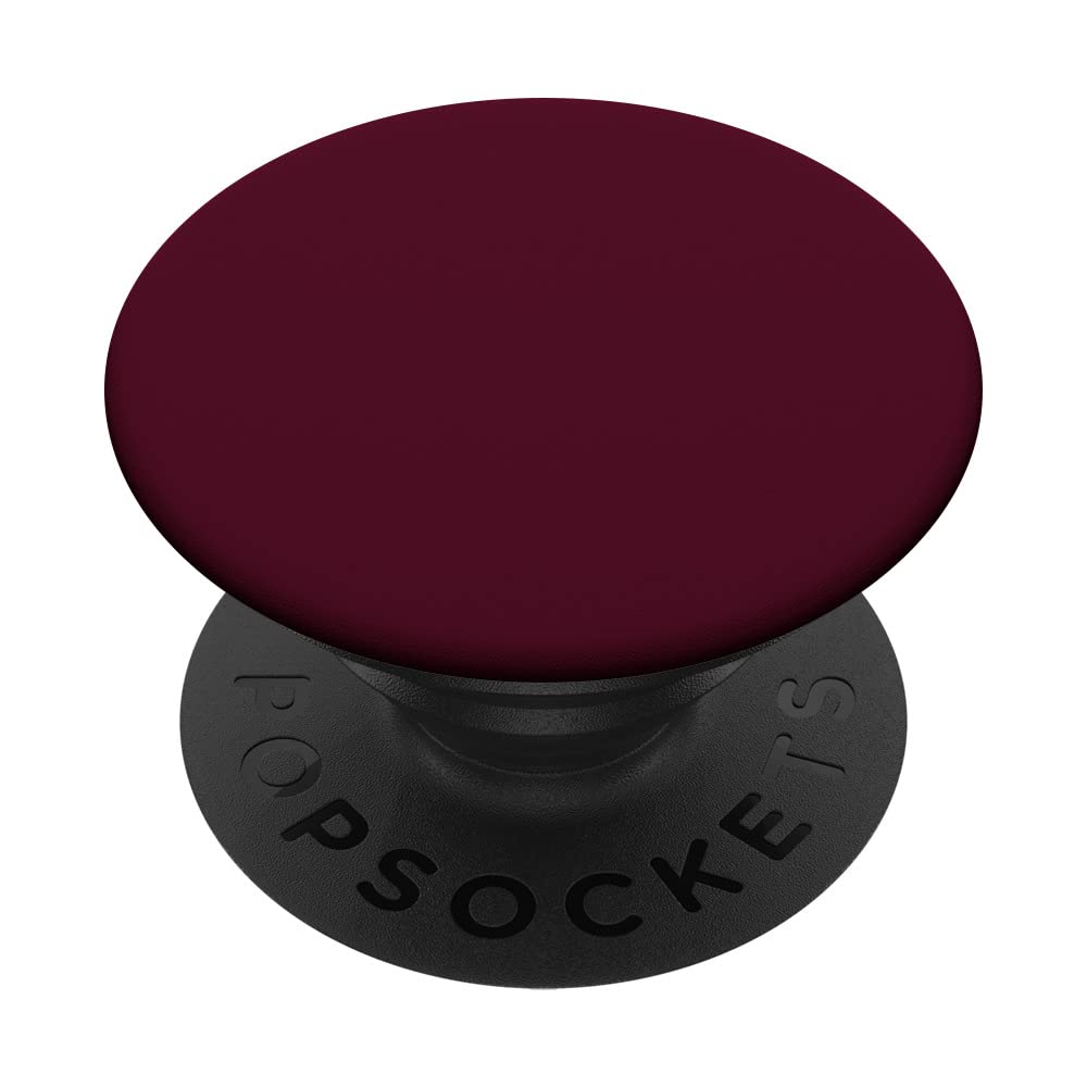 Cute Simple Minimalist Chic Burgundy Dark Wine Red PopSockets Adhesive PopGrip