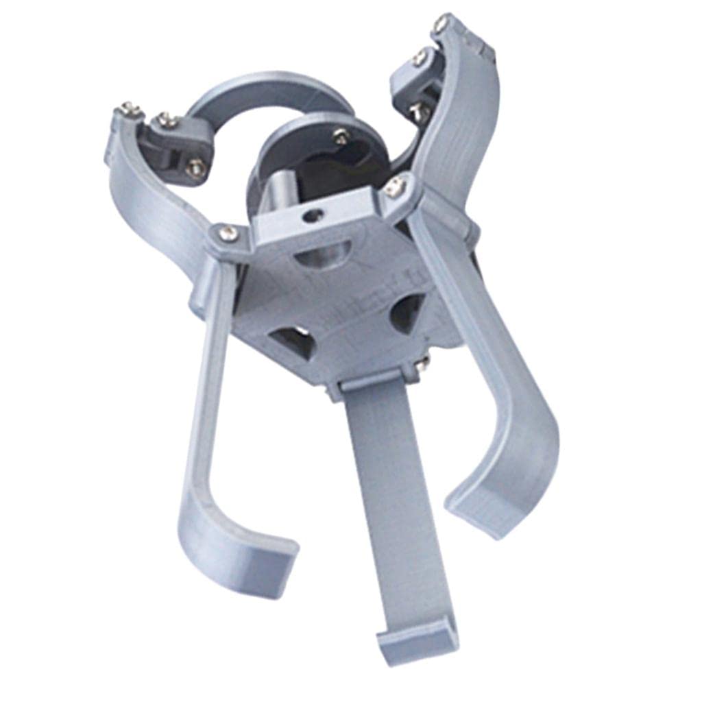 Metall Roboter Arm Mechanische Roboterklemme Silber Klaue Kit mit Servos Motor