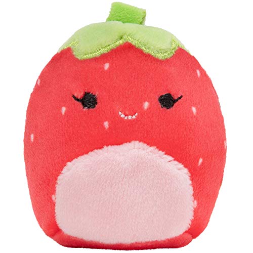 Image of Squishville by Squishmallows Mini Plush Fruit Squad, Six 2 inch Soft Minimallow Plush, Irresistibly Colorful Fruits, Mini Peach, Pineapple, and Watermelon