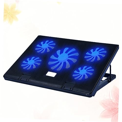 Enfriador para Laptop OSALADI con 5 ventiladores USB miniatura 4