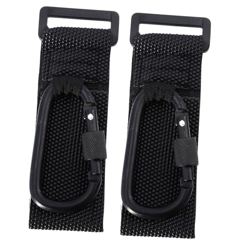 EXAOMBLE 2個 電動バイク用強化型ロック付きフック ベビーカー ジョー対応滑り止めナースリーバッグハンガー 荷物整理用多機能収納フック