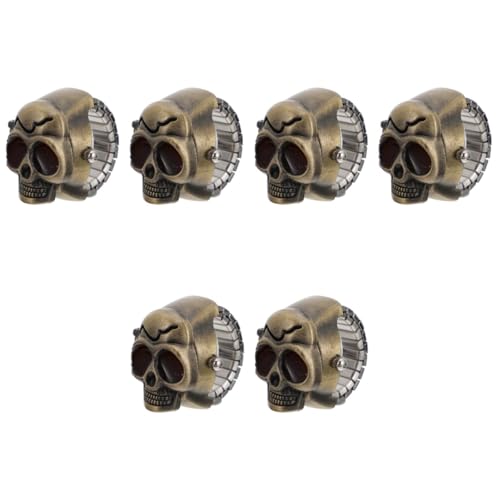 SOIMISS 6stücke Neuer Titel -open Fingeruhr Mit -design Kreative -uhr Antikgrün Praktische Schmuckuhr Für Zeitansicht Und Dekoration