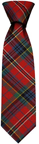 Cravate MacPherson Ancient tartan écossais en laine légère pour homme style classique