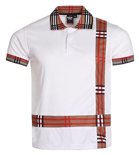 MEN'S 2 PIECE SOLID SUMMER PLAID CHECKER STRIPED CASUAL SHORT SET W/DRAWSTRINGS2