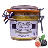 Foie Gras de Canard Entier aux Figues 200 g – Relais Gourmet | Artisanal Français du Sud-Ouest | Sans Conservateurs, Additifs ni Colorants | Idéal Apéritif, Fêtes & Cadeaux Gourmets