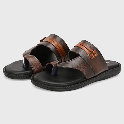 Image of Centrino Sandals for Men | Stylish Men's Casual Sandal for Office & Travel | Comfortable Sandals with Grip Insole & Quality (8130)