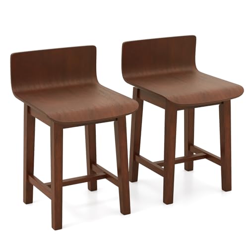 GOFLAME Swivel Dining Chairs Set of 2