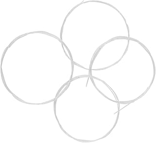 Vaguelly 4pcs String Ukulele Wire Music Wire ukulele ukulele maintenance Wire Musical Instrument Parts Ukulele Part replace the strings set of strings Accessories Component nylon