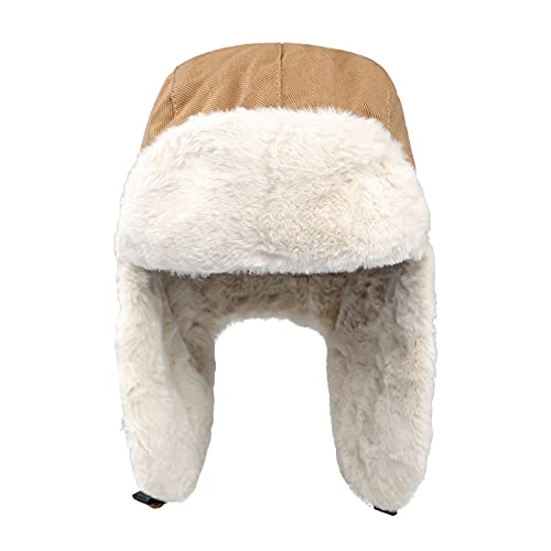 Buy PURFUN Adults Winter Cozy Plush Ushanka Russian Hat Windproof