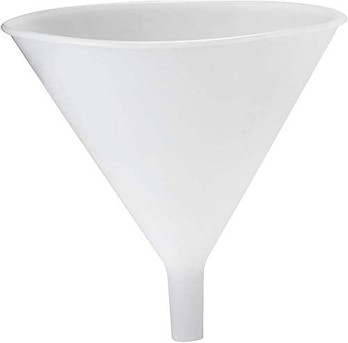 Embudo de plástico de 64 oz 7.75" de ancho - Embudos de cocina para llenar botellas, frascos, contenedores, accesorios de cocina, embudos para