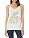Women's Sleeping Beauty Aurora Profile Racerback Tank Top - White Heather - Medium