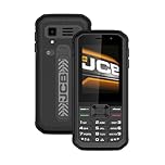 JCB Tradesman 3 4G and WiFi Rugged Feature Phone Waterproof With Whatsapp, Hotspot, Dual-Sim and Bluetooth - Black