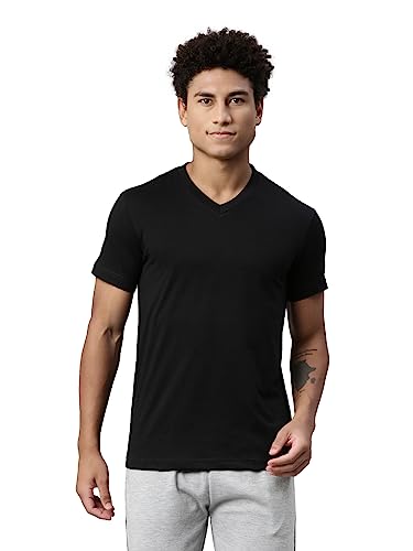 Levi's Men Premium Soft Cotton Loose 026 Solid T-Shirt - V Neck, ...