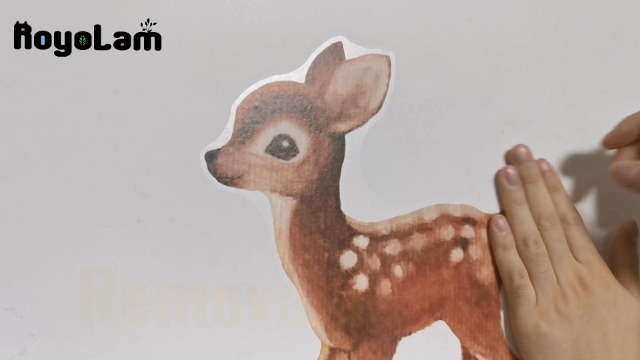 Vinilo Decorativo Infantil Ciervo en Pared de Vinilo miniatura 7