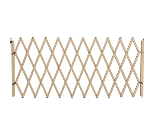 Savic 13169 Schutzgitter Akkordeon Holz, braun, 230x60x2cm