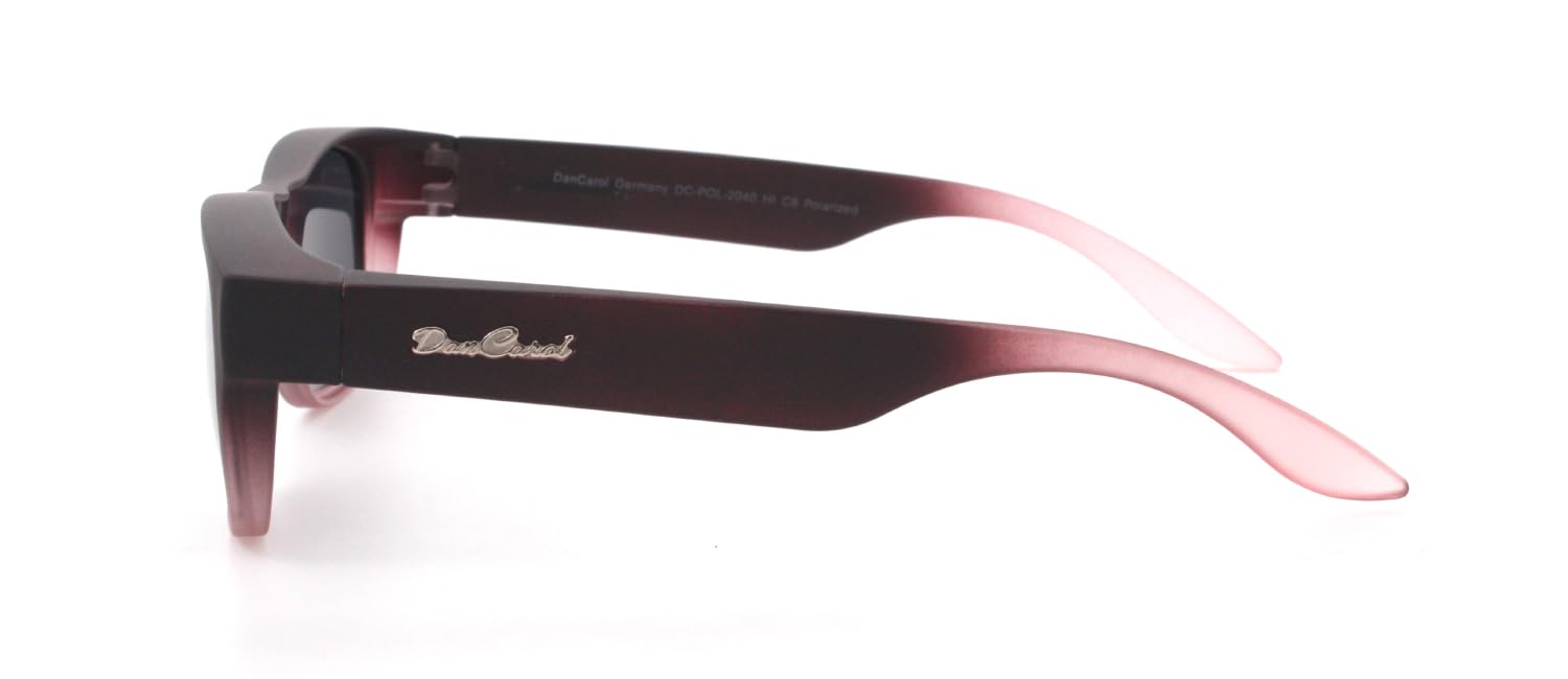 DanCarol DC-POL-2040-C8-HI-S-Pink – okulary ochronne, z polaryzacyjnymi szkłami, S-różowy, jeden rozmiar