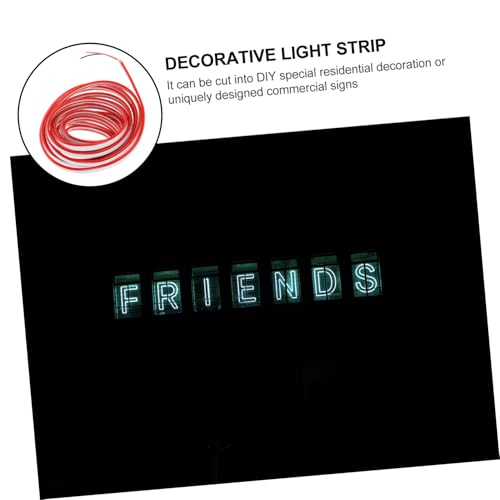 Tira de luz LED flexible de silicona roja 12V para exteriores miniatura 7