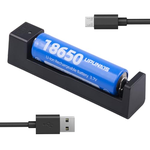 18650 Battery Charger, Suitable for 3.7v Lithium Batteries 20700...
