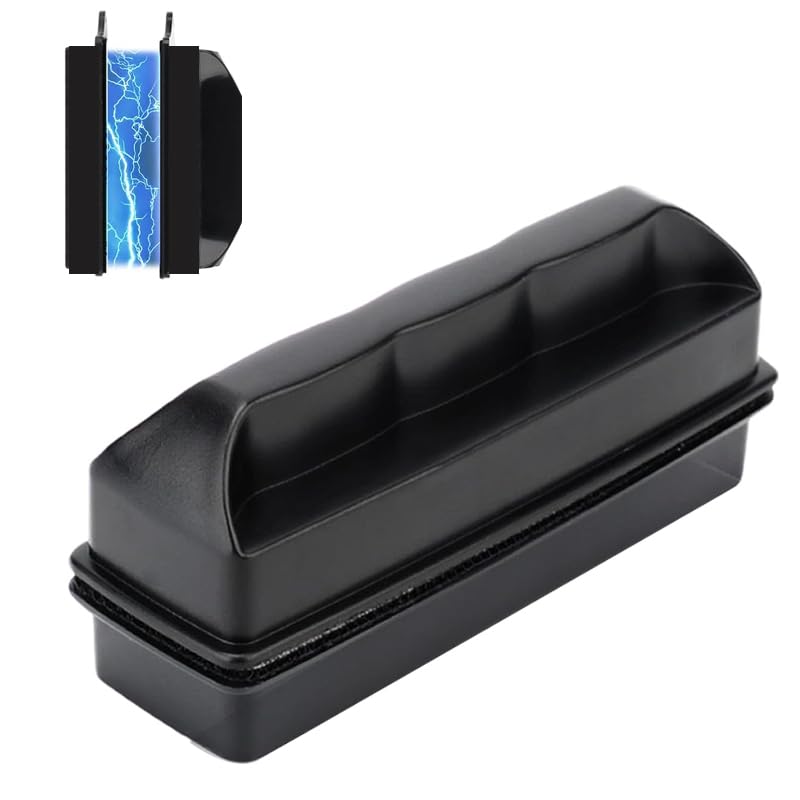 Chovize Magnetic Fish Tank Glass Cleaner – Aquarium Glass Cleaner Magnet for Algae Removal, Double-Sided Scrubbing Brush for Acrylic, Glass Tanks, Window and Car Glass
