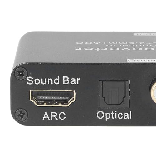 Convertidor de Audio Digital a Analógico Multifuncional con Salida Estéreo RCA de Alta Fidelidad 7