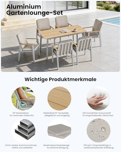 Sitzen, das einlädt zu verweilen