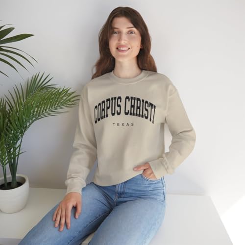 Corpus Christi Texas Adult Unisex Crewneck Sweatshirt2