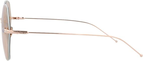 Pomellato Round-Frame Metal Sunglasses