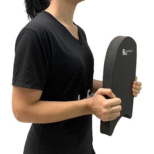 Pranchinha Aprendiz Natação Boia Infantil DF1086 Pequena 34cm Preta Dafoca Sports