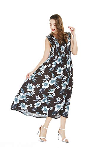 Image of Hawaii Hangover Family Matching Hawaiian Clothes, Midnight Bloom | Family matching Hawaiian outfits, Midnight Bloom, lightweight rayon, machine washable, tropical floral print, luaus, cruises