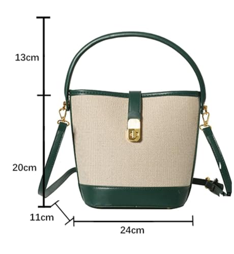 Summer Purses For Women Casual Crossbody Bags Small Bucket Bag Handbag Shoulder Bag Simple Purse Top Handle Travel Gift 20242