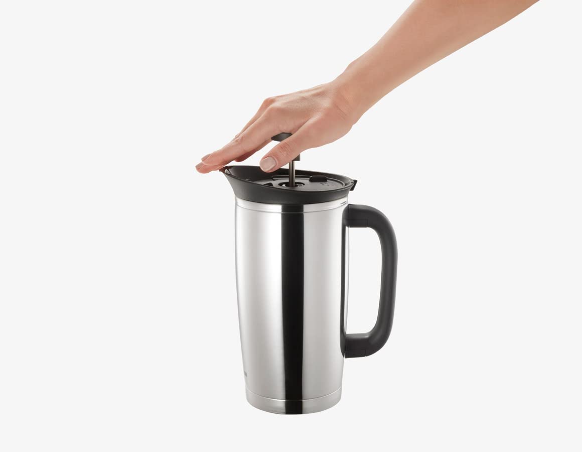 ZOJIRUSHI SK-XAE10XA - Prensa francesa de acero inoxidable aislada al aspiradora