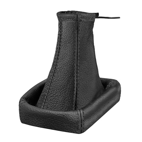 Schaltsack für Opel Astra G - Bj. 1998-2005 - aus echtem Leder - Schwarz - Schaltmanschette - Manschette für Gangschaltung - Schalthebelmanschette für Schaltgetriebe - Echtleder - A0016-1