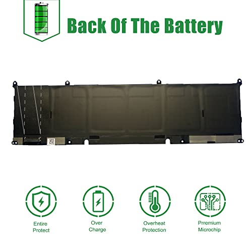 Image of 69KF2 86Wh Laptop Battery Replacement for Dell G15 5510 5511 5515 5520 5521 5525 G7 7500 Precision 5550 G15 5511 Inspiron 7510 7610 Series Notebook 070N2F 70N2F 0M59JH M59JH 11.4V 7167mAh