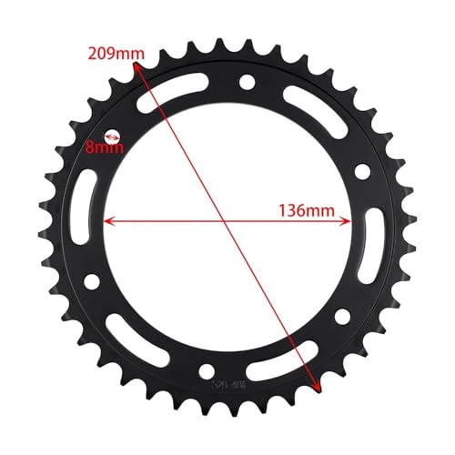 Pignon arrière de moto 40T adapté for F650ST pour vos trajets - 2