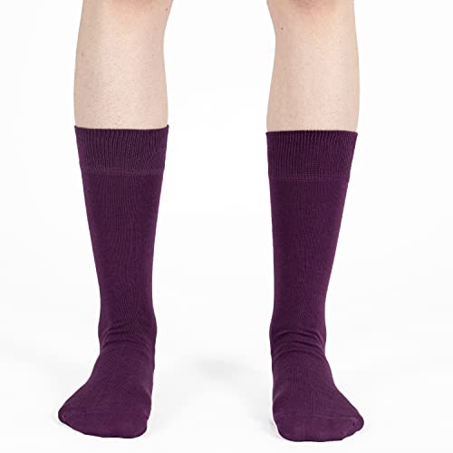 Image of Mysocks Unisex Extra Fine Combed Cotton Crew Socks |5 Pairs Set | Seamless Toe | Make Your Steps Enjoyable