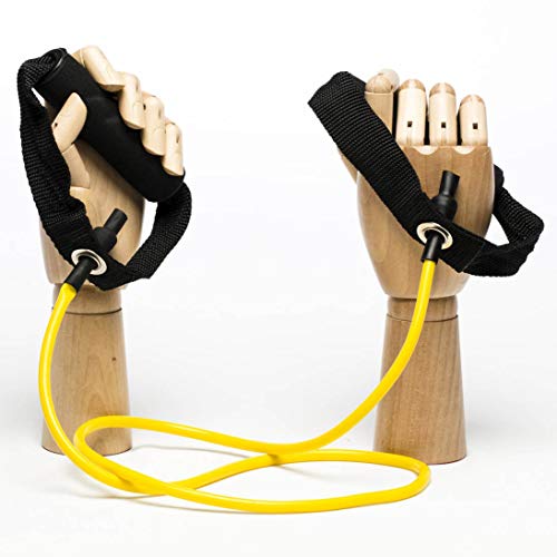 MSD-Band - 01-200102 - Bande Élastique de Thérapie d'Exercices Élastique Latex Souple Jaune 120 cm