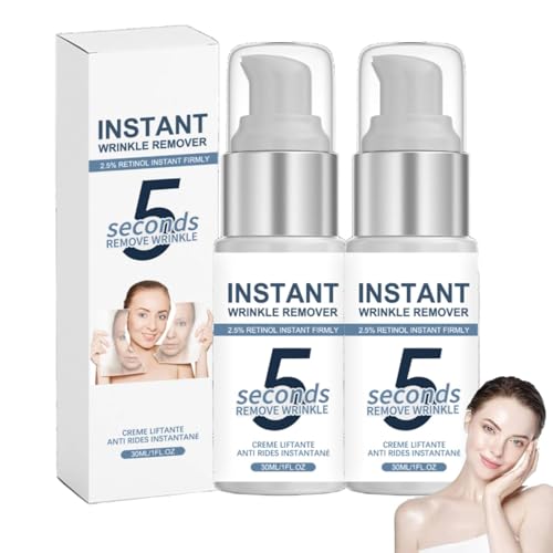 5 Sekunden Lifting Firming Anti-Aging, Faltencreme mit Soforteffekt, Antifaltencreme Soforteffekt, Anti-Aging Creme zur Minderung von Falten mit Retinol, für eine straffere und weichere Haut (2)