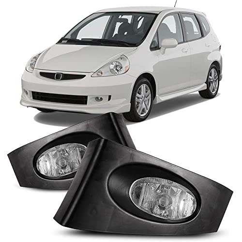 Winjet WJ30-0106-09 OEM Series for [2006-2008 Honda Fit] Driving Fog Lights + Switch + Wiring Kit