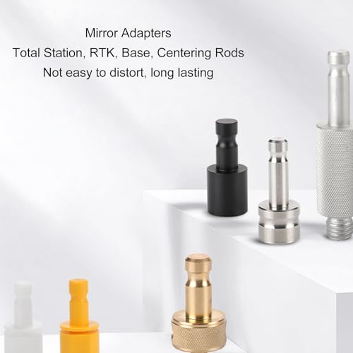 Prism Adapter for Snap On Prism and Poles 5/8in Quick Release GPS RTK Prism Pole Adapter Aluminum Alloy Adapter for Surveying Poles GPS Poles Tripod - Image 4