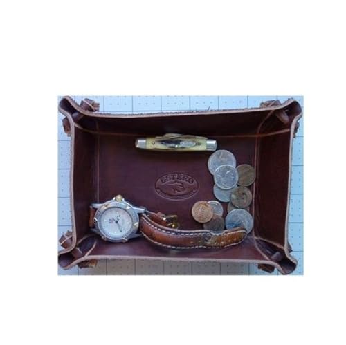 Generic New Valet Tray In The Executive Leather Series 6 Inch X 8 Inch American Executive Leather Retan Latigo cover