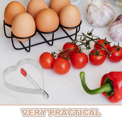 Molde para panqueques en forma de corazón Zerodeko ideal para preparar desayunos familiares 4