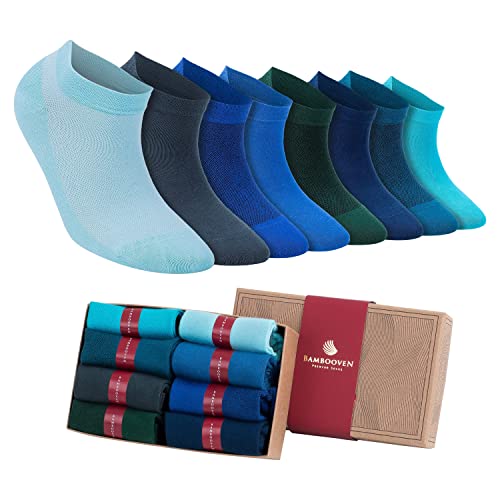 Image of BAMBOOVEN Ankle Socks for Women Thin Bamboo Rayon Low Cut Socks 3 /6 /8 /12 P