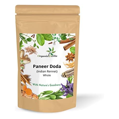 OMG Deals Ayurveda Paneer Phool | Paneer Doda/DODI | Withania Coagulans, Good for Health (200gm/3.53oz) Cover