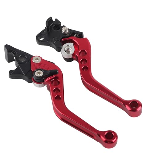 Qiilu Leva Frizione 81 Adatto per Adatto per Cm400t Leva Freno HM 50 Leva Frizione HM 50 Leva Frizione Freno Frizione Set Coppia Leve Freno A Tamburo Frizione Moto Maniglia in Alluminio