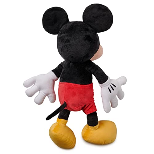 Disney 412312273353 Store Official Mickey Mouse Medium Soft Toy For Kids, Cuddly Character With Fuzzy Texture And Embroidered Details, Soft Tail, Plushy Suitable thumb #3