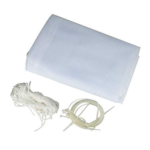 ERINGOGO Seguridad Infantil para Barandillas Malla Protectora De Alta Densidad para Escaleras y Balcones para Niño Niña y Mascotas Resistente y Fácil De Instalar