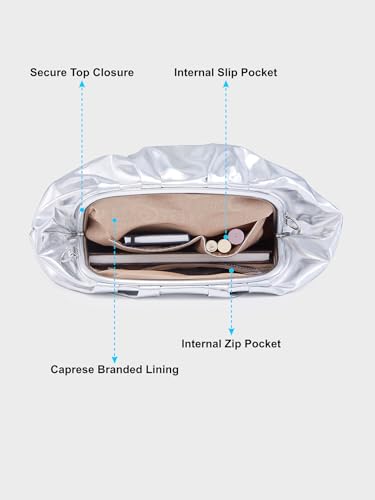 Image of Caprese Roxene Clutch Small Bag for Women|Stylish, Versatile Clutch with Adjustable & Detachable Strap, Perfect for Parties, Weddings, and Special Occasions